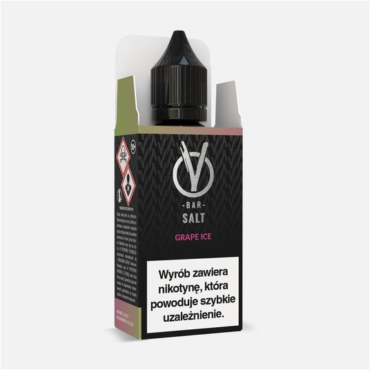 B26 VBar SALT 10ml 20mg- Grape Ice -zdjęcie numer 1