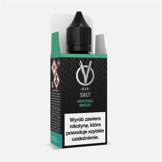 B26 VBar SALT 10ml 20mg- Menthol Breeze -zdjęcie numer 1