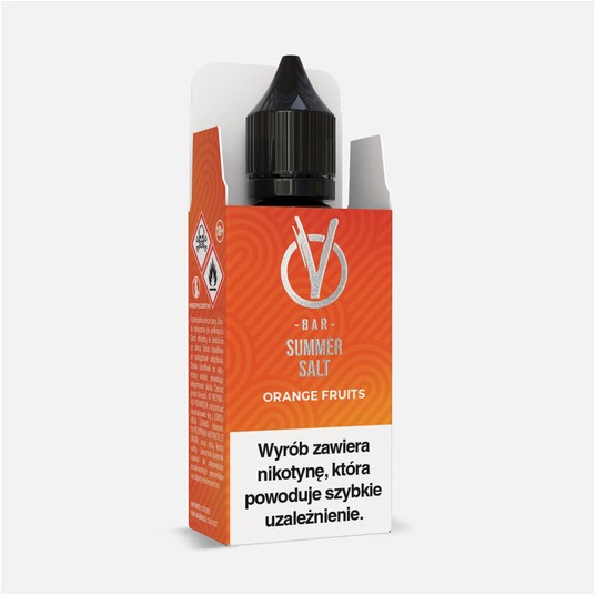 B26 VBar SALT 10ml 20mg- Orange Fruits -zdjęcie numer 1