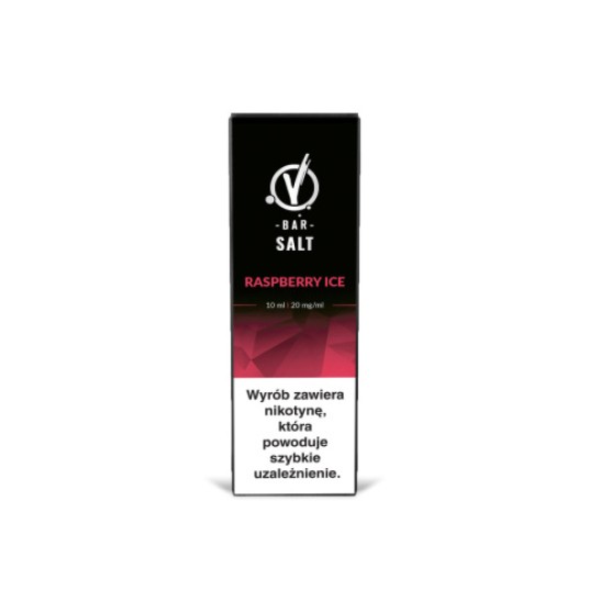 B26 VBar SALT 10ml 20mg- Raspberry Ice -zdjęcie numer 1