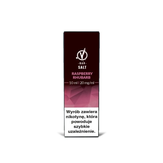 B26 VBar SALT 10ml 20mg- Raspberry Rhubarb -zdjęcie numer 1