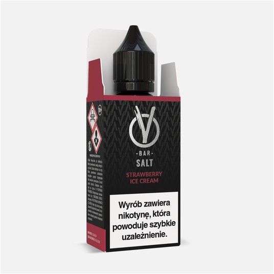 B26 VBar SALT 10ml 20mg- Strawberry Ice Cream -zdjęcie numer 1