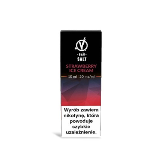 B26 VBar SALT 10ml 20mg- Strawberry Ice Cream -zdjęcie numer 1