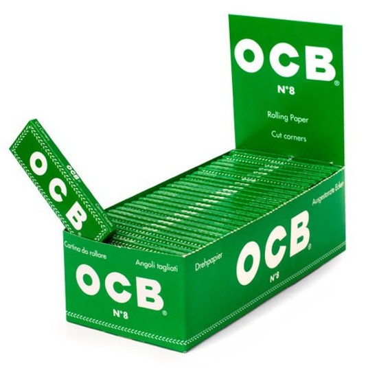 Bibułka OCB Green (50 szt.) -zdjęcie numer 2