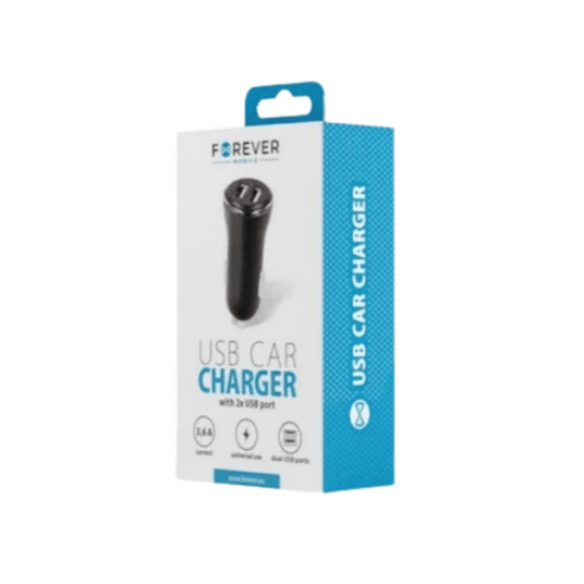 Forever ładowarka samochodowa CC-03 2x USB 3,6A -zdjęcie numer 1