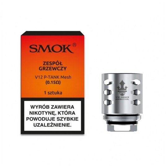 Grzałka Smok V12 Prince Mesh - 0.15ohm -zdjęcie numer 1