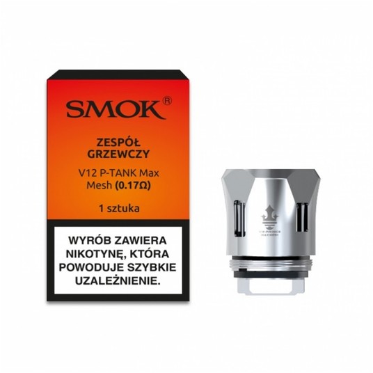 Grzałka Smok V12 Prince Mesh Max - 0.17ohm -zdjęcie numer 1