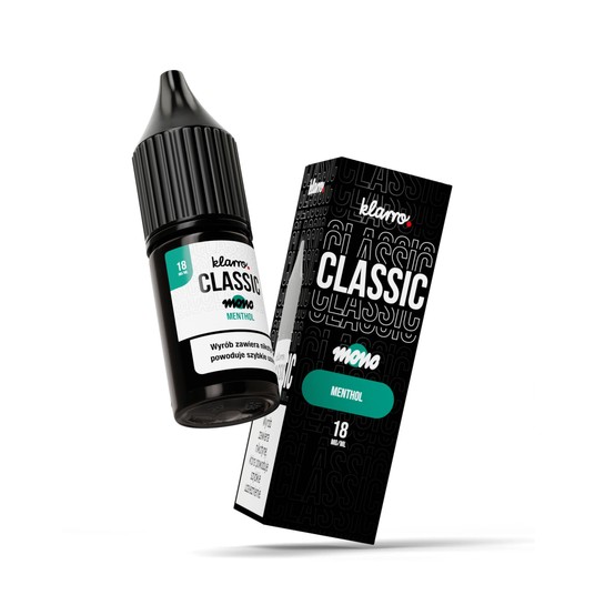 Klarro CLASSIC MONO Menthol 18mg 10ml -zdjęcie numer 1
