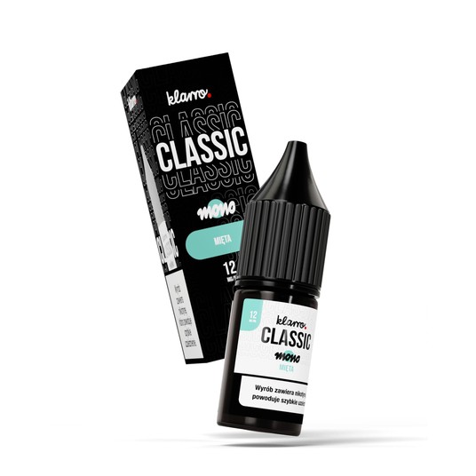 Klarro CLASSIC MONO Mięta 12mg 10ml -zdjęcie numer 1
