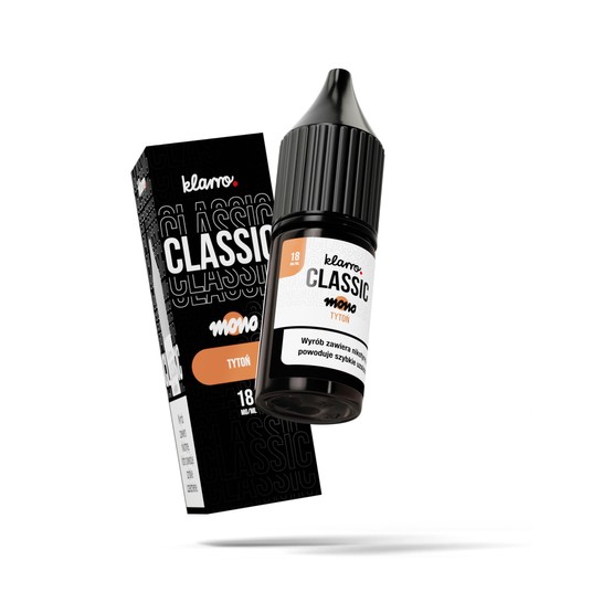 Klarro CLASSIC MONO Tytoń 18mg 10ml -zdjęcie numer 1