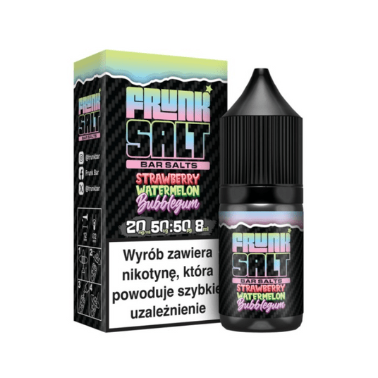 Liquid FRUNK Salt 8ml 20mg Strawberry Waterm Bubbl -zdjęcie numer 1