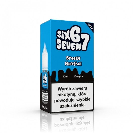 Liquid Six Seven 67 Salt 20mg 10ml Breezy Menthol -zdjęcie numer 1