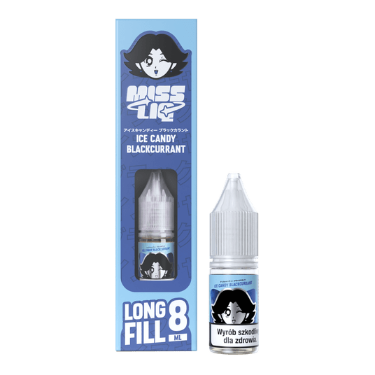 LONGFILL Miss Liq - Ice Candy Blackcurrant 8ML -zdjęcie numer 1