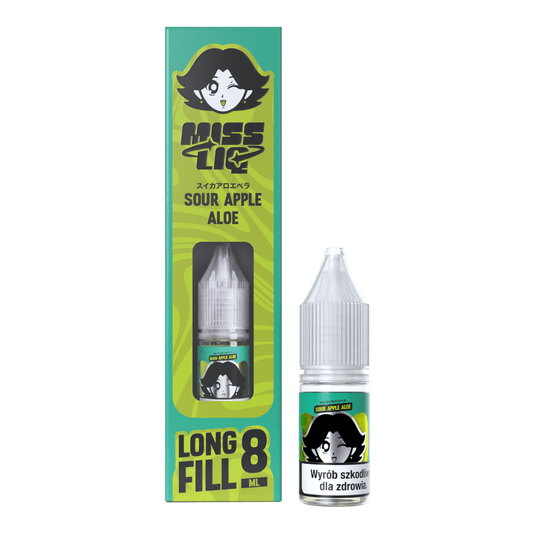 LONGFILL Miss Liq - Sour Apple Aloe 8ML -zdjęcie numer 1