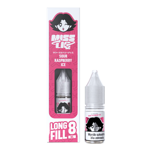 LONGFILL Miss Liq - Sour Raspberry Ice 8ML -zdjęcie numer 1
