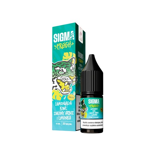 Sigma Fresh Salts 10ml 20mg Lemoniada Kiwi Zielony -zdjęcie numer 1