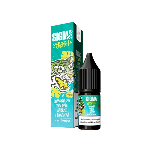 Sigma Fresh Salts 10ml 20mg Lemoniada Zielone Jabł -zdjęcie numer 1