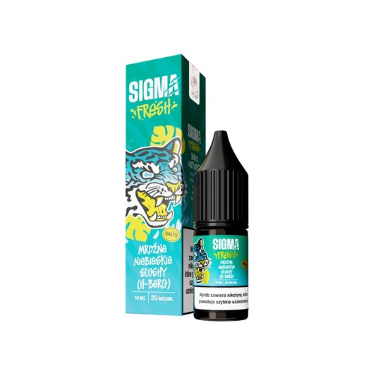 Sigma Fresh Salts 10ml 20mg Mroźne Niebieskie Slus -zdjęcie numer 1