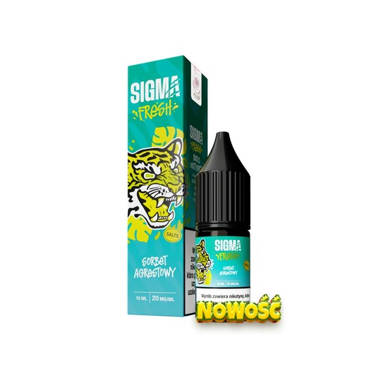 Sigma Fresh Salts 10ml 20mg Sorbet Agrestowy -zdjęcie numer 1