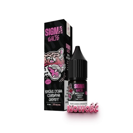 Sigma Salts 10ml 20mg Koktajl Lychee Czerwone Jago -zdjęcie numer 1