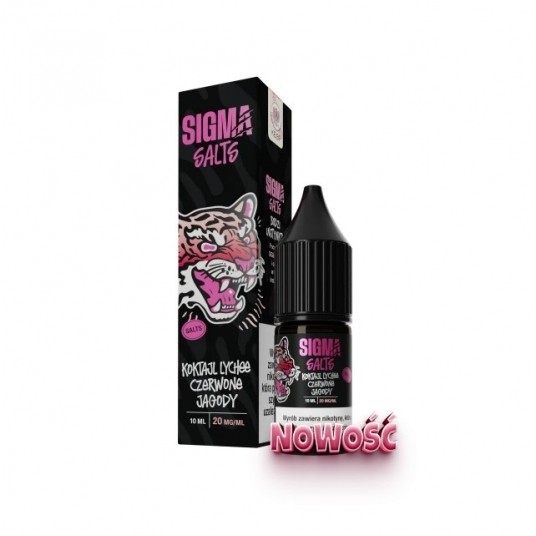 Sigma Salts 10ml 20mg Koktajl Lychee Czerwone Jago -zdjęcie numer 1