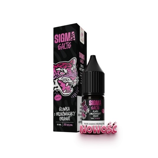 Sigma Salts 10ml 20mg Śliwka i Orzeźwiający Granat -zdjęcie numer 1