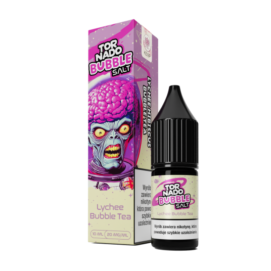 Tornado Bubble Salt - Lych. Bubble Tea 20mg 10 ml -zdjęcie numer 1