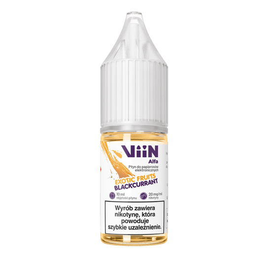Viin Alfa Exotic Fruits Blackcurrant 10 ml -zdjęcie numer 1