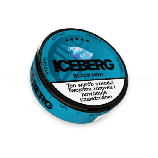 Wor. nikot. Iceberg Black Mint 20mg/g -zdjęcie numer 1