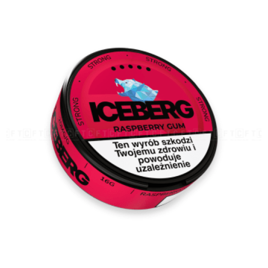 Wor. nikot. Iceberg Raspberry Gum 20mg/g -zdjęcie numer 1