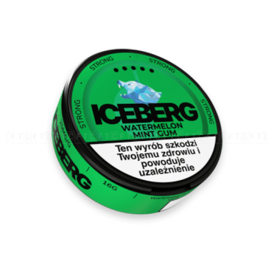 Wor. nikot. Iceberg Watermelon Mint Gum 20mg/g -zdjęcie numer 1