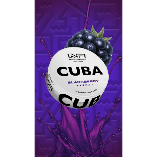 Woreczki nikotynowe CUBA WHITE BLACKBERRY10,4mg -zdjęcie numer 1