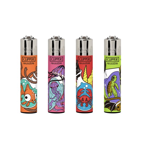 Zapalniczka CLIPPER CP11 SEA BOTTLES (48 szt.) -zdjęcie numer 1
