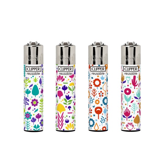 Zapalniczka CLIPPER CP11 SPRING PRINT (48 szt.) -zdjęcie numer 1