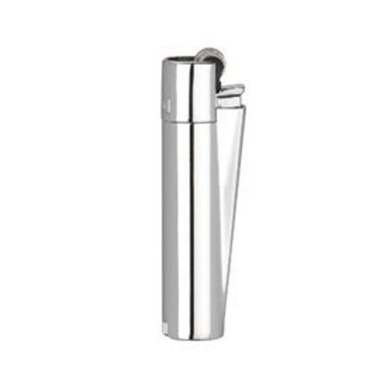 Zapalniczka CLIPPER metal silver CMP11 (12 szt.) -zdjęcie numer 1