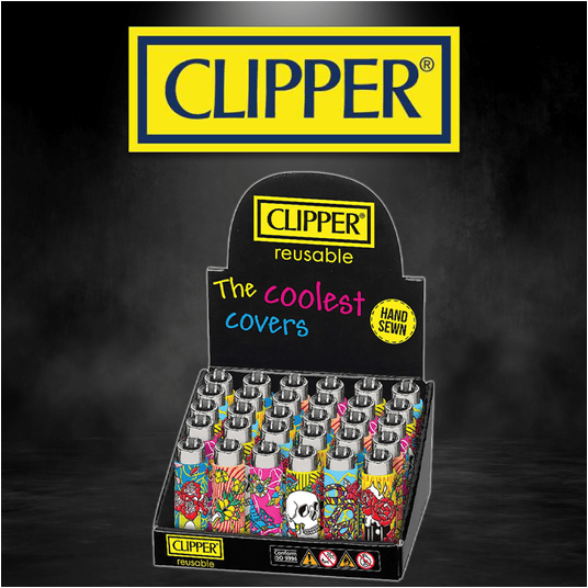 Zapalniczka CLIPPER pop cover FCP 11 D30 (30 szt.) -zdjęcie numer 1