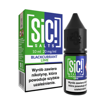 B25 Liquid SIC! DUPLEX 10ml - Blackcur. Lime 20mg