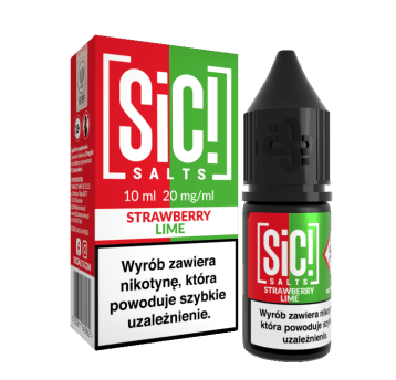 B25 Liquid SIC! DUPLEX 10ml - Strawberry Lime 20mg