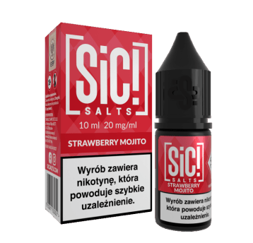 B25 Liquid SIC! MOJITO 10ml - Straw. Mojito 20mg