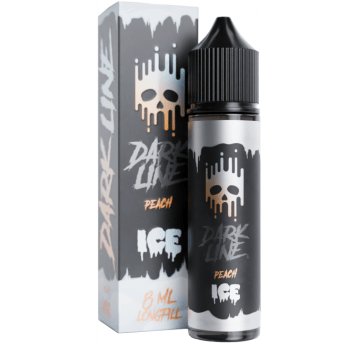 B25 Longfill DARK LINE Ice 8/60ml - Peach
