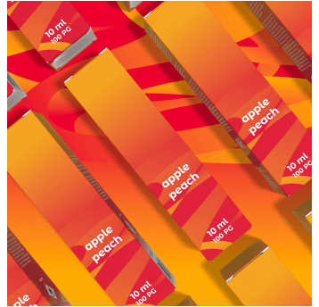 B25 VBar LONGFILL 0mg 10ml- Apple Peach