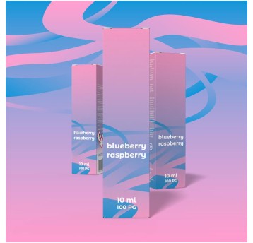 B25 VBar LONGFILL 0mg 10ml- Blueberry Raspberry