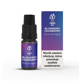 B25 VBar SALT 10ml 20mg- Blueberry Cranberry