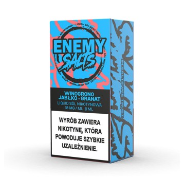 B26 Enemy Salts Winogrono Jabłk Granat 18mg 9ml