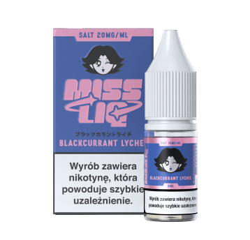 B26 Liquid Miss Liq - Blackcurrant Lychee 20mg 8ml