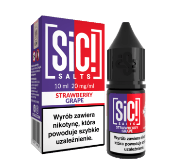 B26 Liquid SIC! DUPLEX 10ml - Straw. Grape 20mg