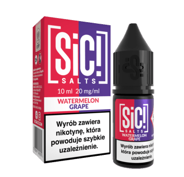 B26 Liquid SIC! DUPLEX 10ml - Watermel. Grape 20mg