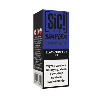 B26 Liquid SIC! NIC 8ml - Blackcurrant Ice 18mg