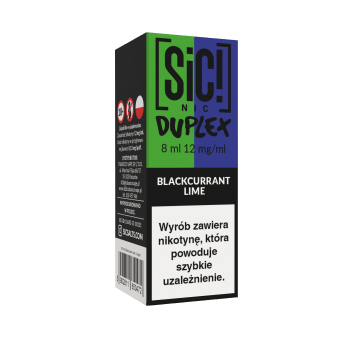 B26 Liquid SIC! NIC 8ml - Blackcurrant Lime 12mg