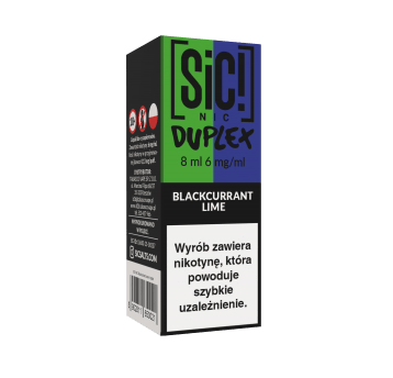 B26 Liquid SIC! NIC 8ml - Blackcurrant Lime 6mg